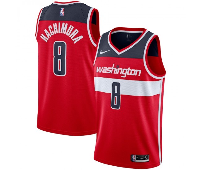 Washington Wizards Rui Hachimura Men's Nike Red 2019/2020 Swingman Jersey - Icon Edition