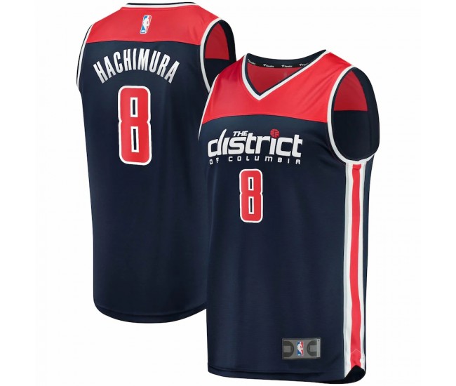 Washington Wizards Rui Hachimura Men's Fanatics Branded Navy 2019/20 Fast Break Replica Player Jersey - Statement Edition