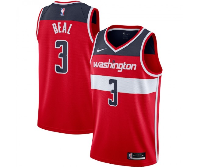 Washington Wizards Bradley Beal Men's Nike Red 2020/21 Swingman Jersey - Icon Edition