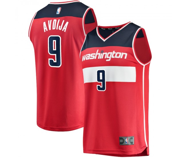 Washington Wizards Deni Avdija Men's Fanatics Branded Red 2020 NBA Draft First Round Pick Fast Break Replica Jersey - Icon Edition