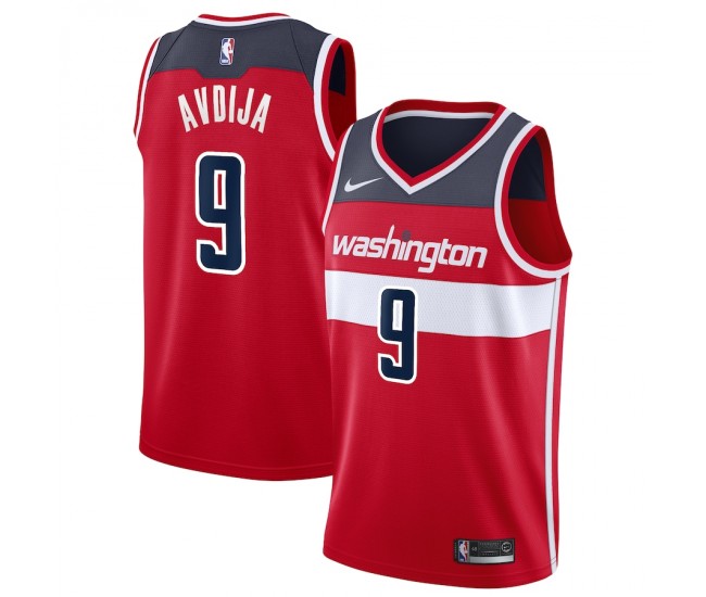 Washington Wizards Deni Avdija Men's Nike Red 2020/21 Swingman Jersey - Icon Edition