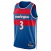 Washington Wizards Bradley Beal Men's Nike Royal 2021/22 Swingman Jersey - City Edition