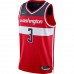 Washington Wizards Bradley Beal Men's Nike Red 2021/22 Diamond Swingman Jersey - Icon Edition