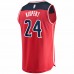 Washington Wizards Corey Kispert Men's Fanatics Branded Red 2021 NBA Draft First Round Pick Fast Break Replica Jersey - Icon Edition