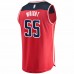 Washington Wizards Delon Wright Men's Fanatics Branded Red Fast Break Replica Jersey - Icon Edition