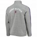 Baltimore Ravens Men's Tommy Hilfiger Heathered Gray Mario Quarter-Zip Jacket