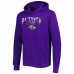 Baltimore Ravens Men's New Era Purple Ink Dye Pullover Hoodie