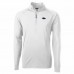 Baltimore Ravens Men's Cutter & Buck White Team Adapt Eco Knit Hybrid Recycled Quarter-Zip Pullover Top