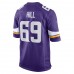 Minnesota Vikings Rashod Hill Men's Nike Purple Game Jersey