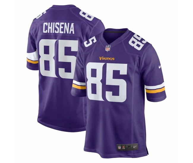 Minnesota Vikings Dan Chisena Men's Nike Purple Game Jersey