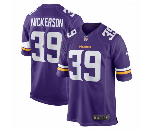 Minnesota Vikings Parry Nickerson Men's Nike Purple Game Jersey