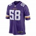 Minnesota Vikings Michael Pierce Men's Nike Purple Player Game Jersey