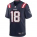 New England Patriots Matthew Slater Men's Nike Navy Game Player Jersey