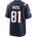 New England Patriots Randy Moss Men's Nike Navy Game Retired Player Jersey