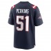 New England Patriots Ronnie Perkins Men's Nike Navy Game Jersey