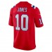 New England Patriots Mac Jones Men's Nike Red Game Jersey