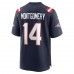 New England Patriots Ty Montgomery Men's Nike Navy Player Game Jersey