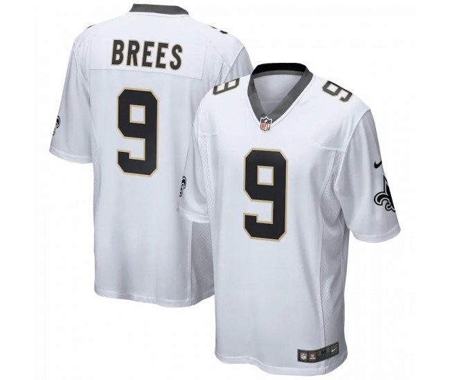 New Orleans Saints Drew Brees Men's Nike White Game Jersey