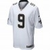 New Orleans Saints Drew Brees Men's Nike White Game Jersey