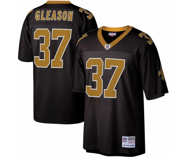 New Orleans Saints Steve Gleason Men's Mitchell & Ness Black Legacy Replica Jersey