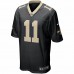 New Orleans Saints Deonte Harris Men's Nike Black Game Player Jersey