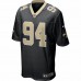 New Orleans Saints Cameron Jordan Men's Nike Black Game Jersey