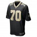 New Orleans Saints Christian Ringo Men's Nike Black Game Jersey