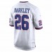 New York Giants Saquon Barkley Men's Nike White Alternate Game Jersey