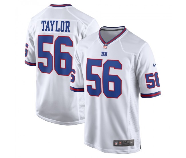 New York Giants Lawrence Taylor Men's Nike White Retired Player Game Jersey