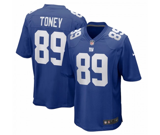 New York Giants Kadarius Toney Men's Nike Royal Game Jersey