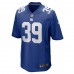 New York Giants Joshua Kalu Men's Nike Royal Game Player Jersey