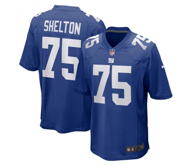 New York Giants Danny Shelton Men's Nike Royal Game Player Jersey