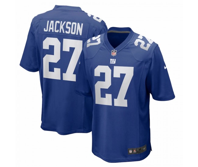 New York Giants Josh Jackson Men's Nike Royal Game Jersey