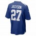 New York Giants Josh Jackson Men's Nike Royal Game Jersey