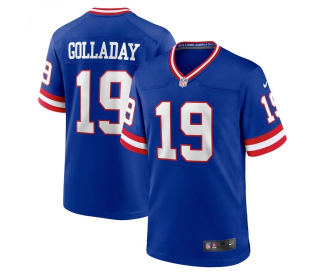 New York Giants Kenny Golladay Men's Nike Royal Classic Player Game Jersey