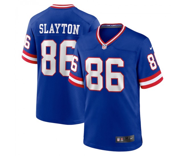 New York Giants Darius Slayton Men's Nike Royal Classic Player Game Jersey