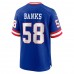 New York Giants Carl Banks Men's Nike Royal Classic Retired Player Game Jersey