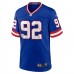 New York Giants Michael Strahan Men's Nike Royal Classic Retired Player Game Jersey