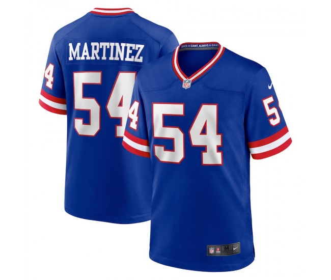 New York Giants Blake Martinez Men's Nike Royal Classic Player Game Jersey