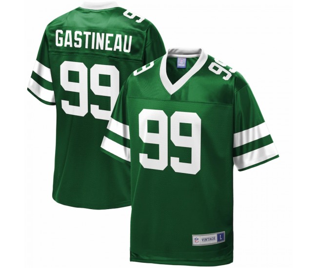 New York Jets Mark Gastineau Men's NFL Pro Line Green Retired Player Jersey