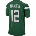 New York Jets Joe Namath Men's Nike Gotham Green Game Retired Player Jersey