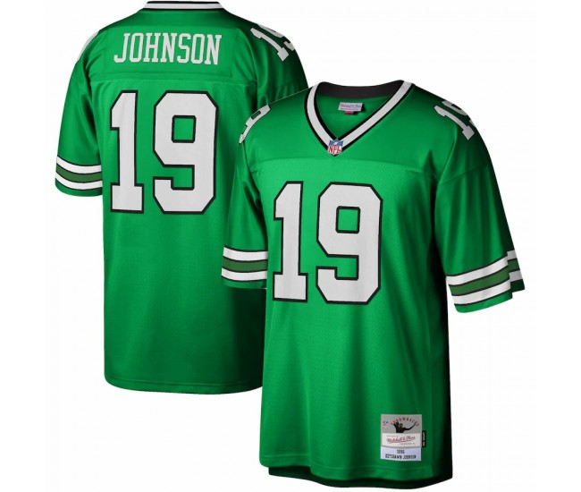 New York Jets Keyshawn Johnson Men's Mitchell & Ness Kelly Green 1996 Legacy Replica Jersey