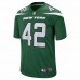 New York Jets Thomas Hennessy Men's Nike Gotham Green Game Jersey