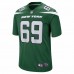 New York Jets Conor McDermott Men's Nike Gotham Green Game Jersey