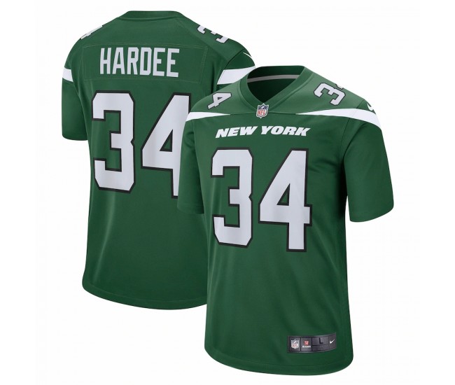 New York Jets Justin Hardee Men's Nike Gotham Green Game Jersey