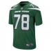 New York Jets Morgan Moses Men's Nike Gotham Green Game Jersey