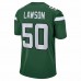 New York Jets Shaq Lawson Men's Nike Gotham Green Game Jersey