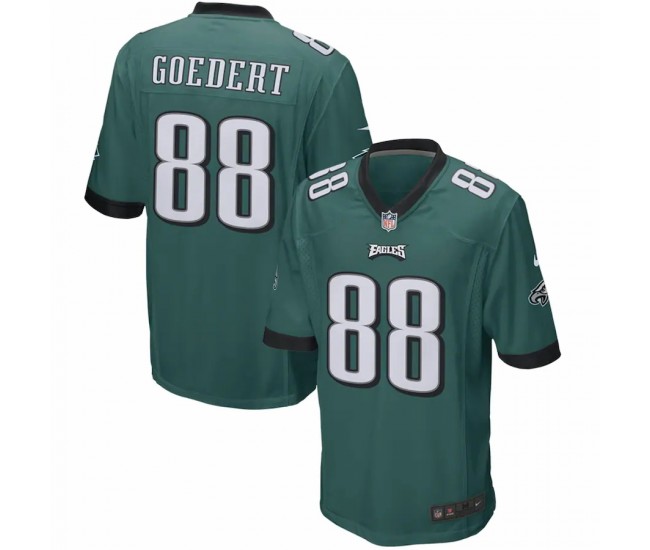 Philadelphia Eagles Dallas Goedert Men's Nike Green Game Jersey