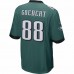 Philadelphia Eagles Dallas Goedert Men's Nike Green Game Jersey