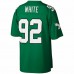 Philadelphia Eagles Reggie White Men's Mitchell & Ness Kelly Green Big & Tall 1990 Retired Player Replica Jersey